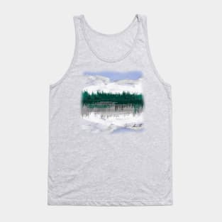 Mountain Scene Tank Top